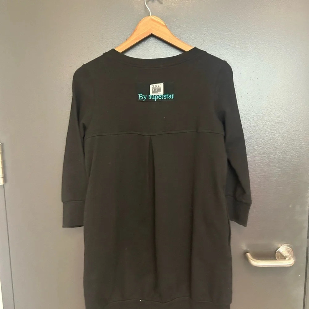Per Me vintage long sequin sweatshirt or short dress never worn size M fun piece - Picture 6 of 11